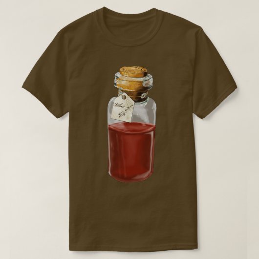 Elixir of Life Potion T-shirt (Design voorkant)