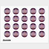 Elixir of Love Potion Bottle Fractal Ronde Sticker (Vel)