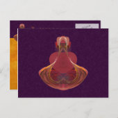 Elixir van Fractal van de Fles van het Drankje van Briefkaart (Voorkant / Achterkant)