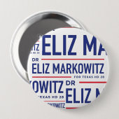 Eliz Markowitz Round Button (Voorkant /achterkant)