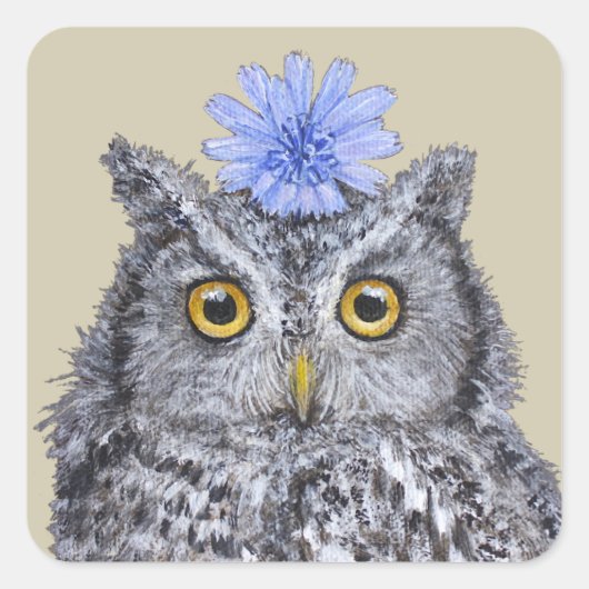 Eliza de uil stickers (Voorkant)