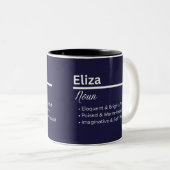 Eliza Gepersonaliseerde Naam Mok (Voorkant rechts)