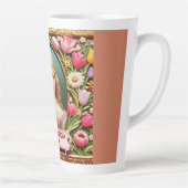 ELIZA ~  meisje ~ Happy Birthday ~ Latte Mok (Rechts)