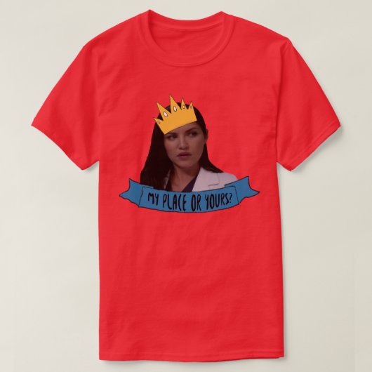 Eliza Minnick, mijn plaats of die van jou T-shirt (Design voorkant)