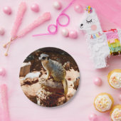 Eliza Queen of the Meerkats, Borden van papierfees Papieren Bordje (Feest)