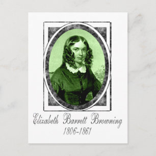 Elizabeth Barrett Browning Briefkaart