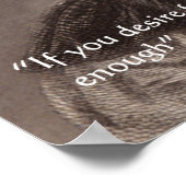 Elizabeth Barrett Browning Faith Quote Poster (Hoek)