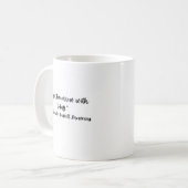 Elizabeth Barrett Browning Inspirational Mug Koffiemok (Voorkant links)