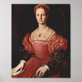 Elizabeth Bathory Portrait Poster (Voorkant)