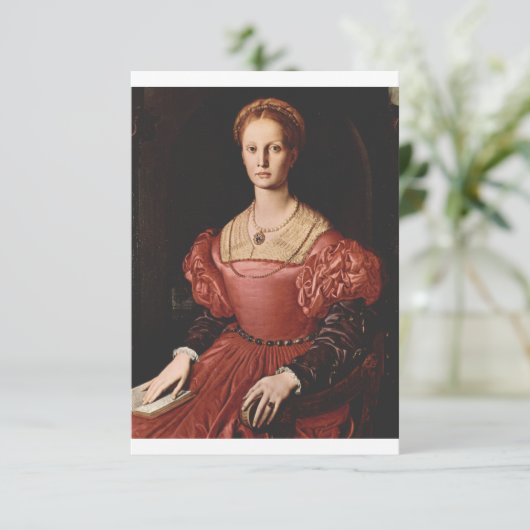 Elizabeth Bathory Portrait Save The Date (Staand voorkant)