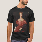 Elizabeth Bathory Portrait T-shirt (Voorkant)