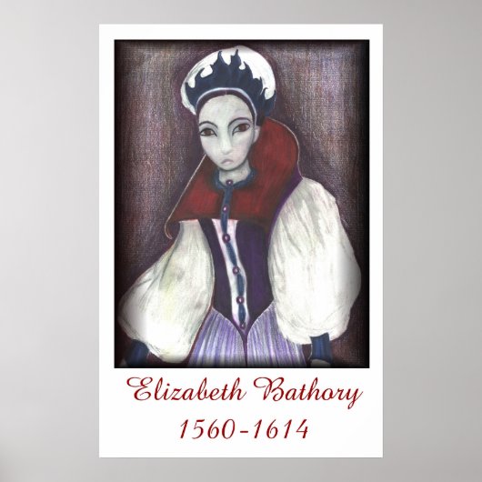 Elizabeth Bathory Poster (Voorkant)