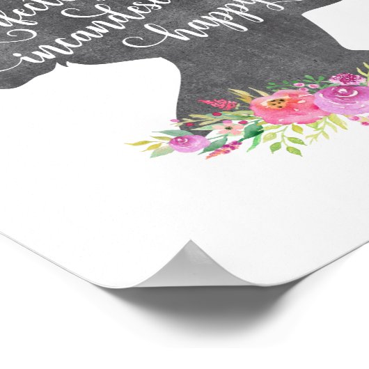 Elizabeth Bennet Poster van het citaat van Pride e (Hoek)