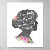 Elizabeth Bennet Poster van het citaat van Pride e (Voorkant)