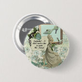 Elizabeth Bennet's Boast Ronde Button 5,7 Cm (Voorkant /achterkant)
