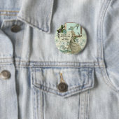 Elizabeth Bennet's Boast Ronde Button 5,7 Cm (In situ)