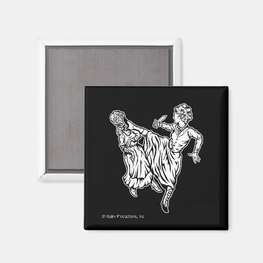 Elizabeth Bennett Kicks Ass Magneet (Voorkant / Achterkant)