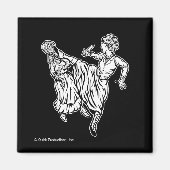 Elizabeth Bennett Kicks Ass Magneet (Voorkant)