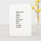 Elizabeth Birthday Kaart (Gele Bloem)