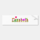 Elizabeth Bumpersticker (Voorkant)