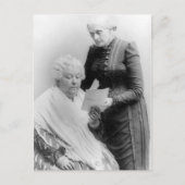 Elizabeth Cady Stanton en Susan B. Anthony Briefkaart (Voorkant)