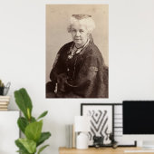Elizabeth Cady Stanton Poster (Thuiskantoor)