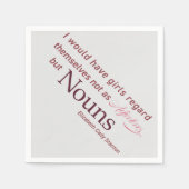 Elizabeth Cady Stanton Quote Servet (Voorkant)