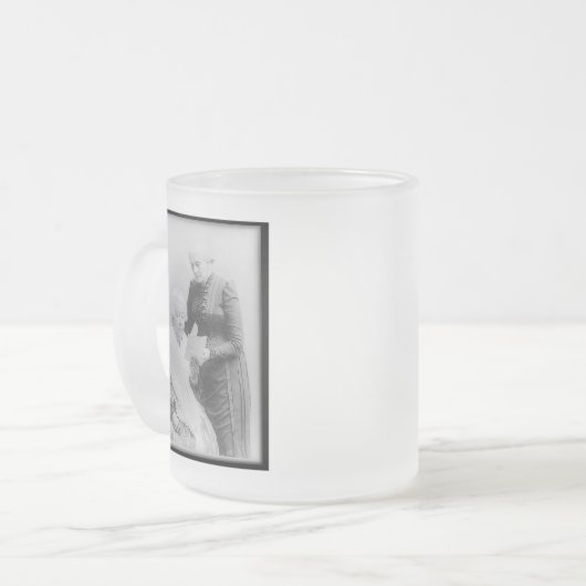 Elizabeth Cady Stanton & Susan B. Anthony Matglas Koffiemok (Voorkant links)