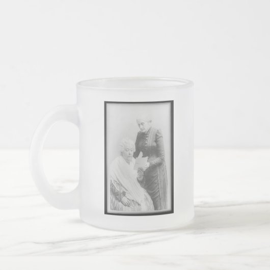 Elizabeth Cady Stanton & Susan B. Anthony Matglas Koffiemok (Links)