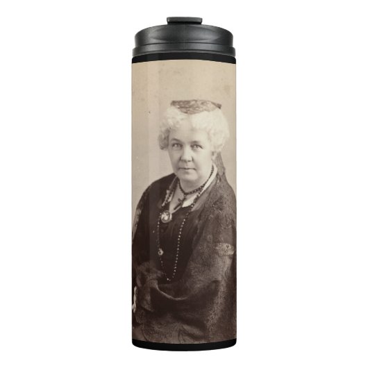 Elizabeth Cady Stanton Thermosbeker (Voorkant)