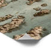 Elizabeth Castle, St Heliers, archiefafdruk Poster (Hoek)