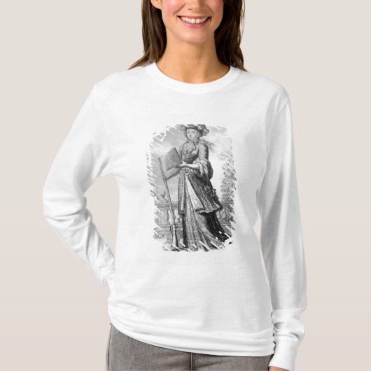 Elizabeth Charlotte van de Palts T-shirt (Voorkant)