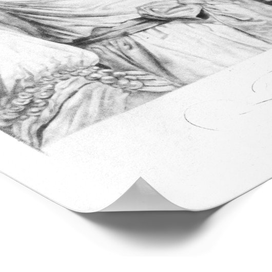 Elizabeth Chudleigh Countess of Bristol Poster (Hoek)