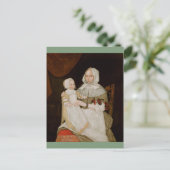 Elizabeth Clarke Freake en Baby Mary - Briefkaart (Staand voorkant)