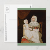Elizabeth Clarke Freake en Baby Mary - Briefkaart (Voorkant / Achterkant)