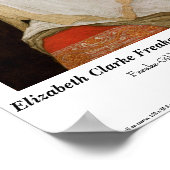 Elizabeth Clarke Freake en Baby Mary - Poster (Hoek)