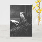 Elizabeth Cleghorn Gaskell 19de eeuw Kaart (Gele Bloem)