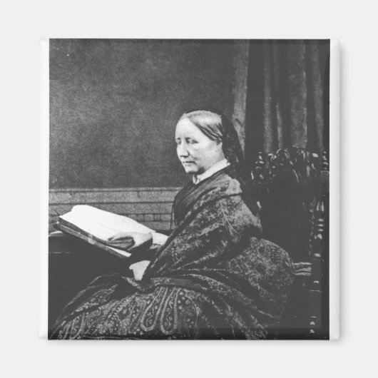Elizabeth Cleghorn Gaskell 19de eeuw Magneet (Voorkant)