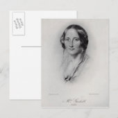 Elizabeth Cleghorn Gaskell Briefkaart (Voorkant / Achterkant)