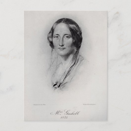 Elizabeth Cleghorn Gaskell Briefkaart (Voorkant)
