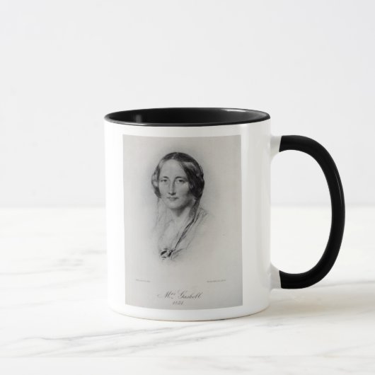 Elizabeth Cleghorn Gaskell Mok (Rechts)