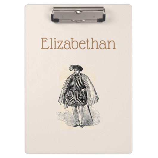 Elizabeth Clipboard Klembord (Voorkant)