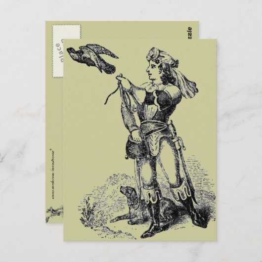 Elizabeth Costumes Briefkaart (Voorkant / Achterkant)