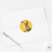 Elizabeth Costumes Ronde Sticker (Envelop)