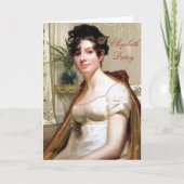 Elizabeth Darcy Notecard Kaart (Voorkant)