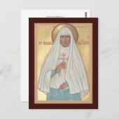 Elizabeth de New Martyr Prayer Card Briefkaart (Voorkant / Achterkant)