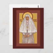 Elizabeth de New Martyr Prayer Card Briefkaart (Voorkant / Achterkant)