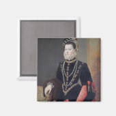 Elizabeth de Valois, 1604-8 Magneet (Voorkant / Achterkant)