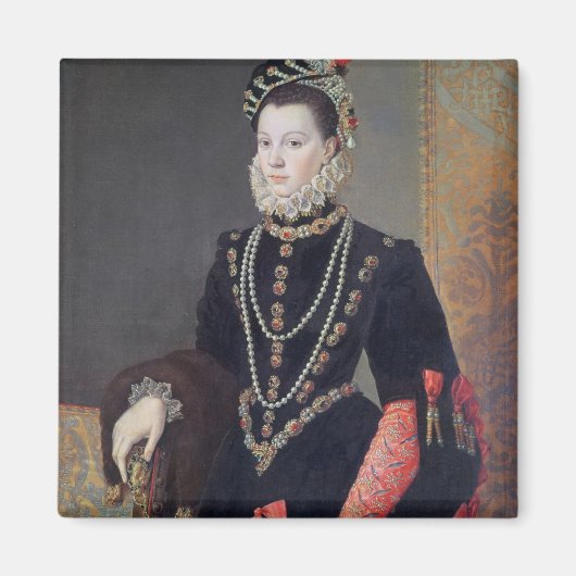Elizabeth de Valois, 1604-8 Magneet (Voorkant)