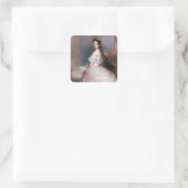 Elizabeth , Empress of Austria, 1865 Vierkante Sticker (Tas)